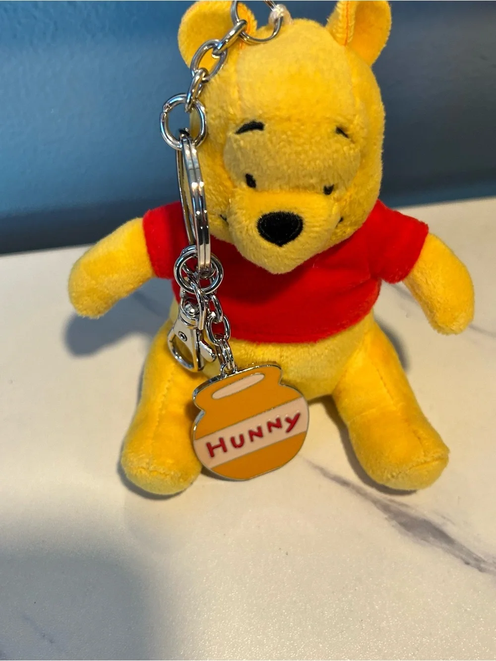 Disney Parks Winnie the Pooh Plush Keychain